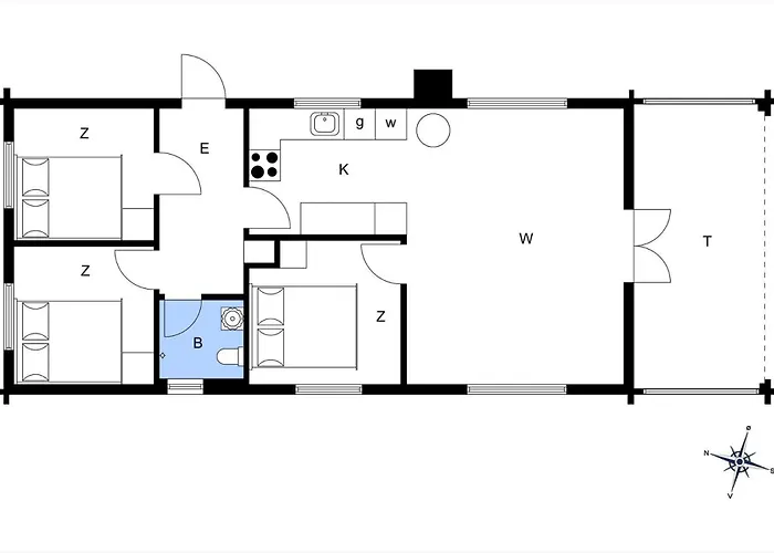 Bl1494-saltum-viborgvej-6 Feriehus *